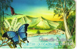 NOUVELLE CALEDONIE NEW CALEDONIA Telecarte Phonecard NC69 Brousse Butterfly Papillon UT BE - New Caledonia