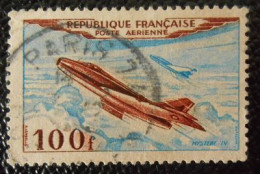 France 1954 Poste Aérienne PA 30  Dassault Mystère IV  Oblitéré - 1927-1959 Oblitérés