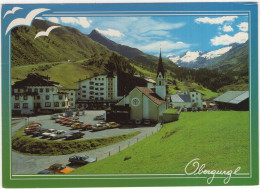 Obergurgl: RENAULT 12, MITSUBISHI GALANT, AUDI 80,100, VW GOLF, JETTA - Bar Hotel Edelweiss - (Österreich/Austria) - PKW