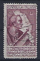 Italy 1954  Amerigo Vespucci (o) Mi.922 A - 1946-60: Oblitérés