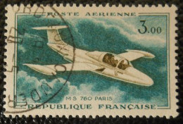 France 1960 1964 Poste Aérienne PA 39 Prototypes Morane Saulnier 760 Paris  Oblitéré - 1960-.... Matasellados