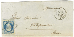 PC 3352 / N° 10 Superbes Marges Càd T 15 THIZY (68) Sur Lettre Pour Villefranche. 1854. - TB / SUP. - 1852 Louis-Napoleon