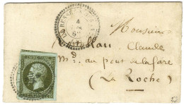 Càd T 22 LA BESSEE-SUR-DURANCE (4) / N° 11 Belles Marges Sur Bande D'imprimé Pour La Roche. 1862. - TB. - R. - 1853-1860 Napoleone III