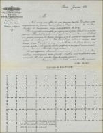 Rare Document Susse Frères. - TB. - 1853-1860 Napoléon III.