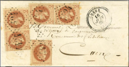 GC 4424 / N° 26 (5) Càd T 22 CHEUX (13) Sur Lettre Avec Texte Adressée Localement à Caen. 1869. - TB / SUP. - R. - 1863-1870 Napoleone III Con Gli Allori