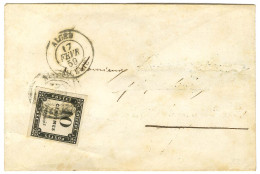 Càd ALGER / ALGERIE / Taxe N° 1 Sur Lettre Locale. 1859. - TB. - 1859-1959 Covers & Documents