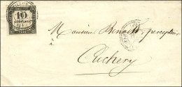 Càd T 22 CHATILLON-S-MARNE (49) / Taxe N° 1 Sur Lettre Locale. 1859. - TB / SUP. - R. - 1859-1959 Lettres & Documents