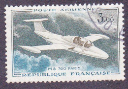 France 1960 1964 Poste Aérienne PA 39 Prototypes Morane Saulnier 760 Paris  Oblitéré - 1960-.... Oblitérés