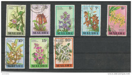 Malawi - 1979 - Orchids - 8 Different - USED. ( D ). ( Condition As Per Scan ) ( OL 28/04/2013) - Malawi (1964-...)