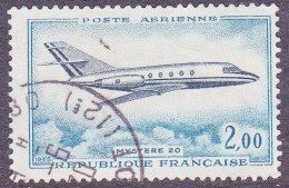 France 1965 Poste Aérienne PA 42 Dassault Mystère 20  Oblitéré - 1960-.... Used