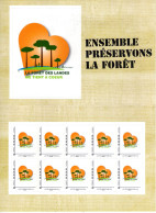 Collector De 10 Timbres. La Forêt Des Landes Me Tient à Coeur - Collectors