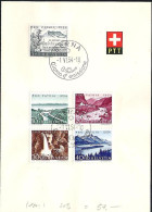 Schweiz Suisse Pro Patria 1954: Zu WII 66-70 Mi 597-601 Yv 548-552 ET-⊙ BERNA 1.VI.54 Giorno D'emissione (Zu CHF 215.00) - FDC