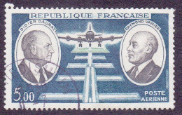 France 1971 Poste Aérienne PA 46 Didier Daurat  Raymond Vanier Pionniers De La Poste Aérienne  Oblitéré - 1960-.... Matasellados