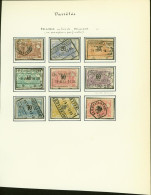 Belgique 1895-Timbres Oblitérés Entre TR 15 Et TR 25.Tous Avec Variété "RELGIQUE" Au Lieu De "BELGIQUE".. (EB) AR-02343 - Afgestempeld