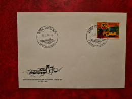 SUISSE LETTRE 1980  DEVELIER EDIFICATION DU CARMEL - Other & Unclassified