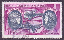 France 1972 Poste Aérienne PA 47 Hélène Boucher  Maryse Hilsz Pionniers De La Poste Aérienne  Oblitéré - 1960-.... Oblitérés