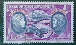 France 1972 Poste Aérienne PA 47 Hélène Boucher  Maryse Hilsz Pionniers De La Poste Aérienne  Oblitéré - 1960-.... Gebraucht