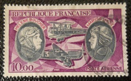 France 1972 Poste Aérienne PA 47 Hélène Boucher  Maryse Hilsz Pionniers De La Poste Aérienne  Oblitéré - 1960-.... Oblitérés