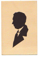 N°22760 - Silhouettes - Homme En Costume De Profil - Format 7 X10 Cm - Siluette