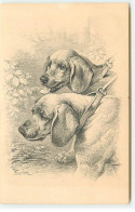 N°21643 - MM Vienne N°294 - Deux Chiens En Laisse - Dogs
