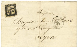 Taxe N° 2 Préoblitérée De Lyon Sur Lettre Locale. 1862. - TB. - 1859-1959 Lettres & Documents