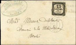 Càd T 17 NANTES (42) 7 MAI 71 Sur Lettre Non Affranchie Adressée Localement. Au Recto, Càd T 17 NANTES (42) 8 MAI 71 / T - 1859-1959 Cartas & Documentos