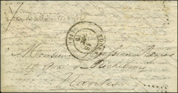 Lettre Avec Texte Daté De Paris Le 15 Octobre 1870 Pour Nantes. Au Recto, Càd TOURS 18 OCT. 70 (timbre Poste Absent). Au - Guerra Del 1870