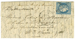 Etoile / N° 37 Càd PARIS (60) 25 DEC. 70 Sur Lettre Pour St Léonard, Au Verso Càd D'arrivée 29 DEC. 70 (1e Levée). LE TO - Krieg 1870