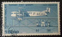 France 1984 Poste Aérienne PA 57b Avion Bimoteur Farman F 660 Goliath  Oblitéré - 1960-.... Oblitérés