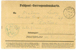 Càd ERFURT Sur Carte De Correspondance Pour Poitiers. 1870. - TB. - Oorlog 1870