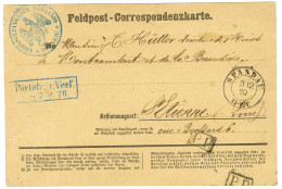 Càd SPANDAU Sur Carte De Correspondance Pour St Etienne. 1870. - TB / SUP. - Krieg 1870