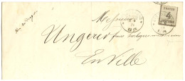 Càd STRASSBURG / Als. N° 3 Sur Lettre Adressée Localement. 1871. - TB / SUP. - R. - Storia Postale