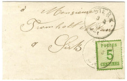 Càd STERK / Als. N° 4 Sur Lettre Locale. 1871. - TB / SUP. - Cartas & Documentos