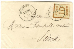 Càd WALDWIESE / Als. N° 5 Sur Lettre Pour Sierck. 1871. - TB / SUP. - Cartas & Documentos