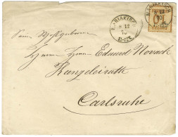 Càd MARIAKIRCH / Als. N° 5 Sur Lettre Pour Carlsruhe. 1870. - TB / SUP. - Brieven En Documenten