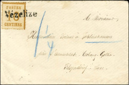 Griffe Linéaire Vézelize / Als. N° 5 Sur Lettre Pour Tertershausen, Au Recto Taxe 1 1/4 Au Crayon Bleu. - SUP. - R. - Covers & Documents