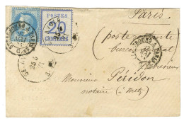 Càd ST AVOLD / Als. N° 6 + Càd STRASBOURG A PARIS / N° 29 Sur Lettre En Affranchissement Mixte Pour Paris. 1871. - TB /  - Covers & Documents