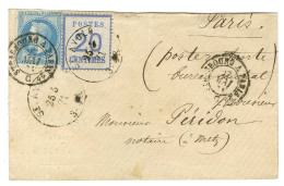 Càd ST AVOLD / Als. N° 6 + Càd STRASBOURG A PARIS / N° 29 Sur Lettre En Affranchissement Mixte Pour Paris. 1871. - TB /  - Storia Postale