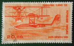 France 1985 Poste Aérienne PA 58 Avion Bimoteur Hydravion CAMS 53  Oblitéré - 1960-.... Used