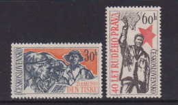 CZECHOSLOVAKIA  - 1960 Rude Pravo Newspaper Set Never Hinged Mint - Nuevos