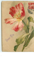 N°12772 - Carte Gaufrée - C. Klein - Bonne Fête - Tulipe - Klein, Catharina