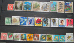 Nouvelle-Zélande ( 28 Timbres ) - OBLITERE - Collections, Lots & Séries