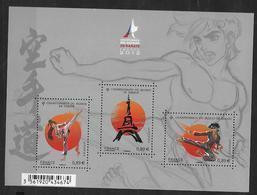 France 2012 Bloc Feuillet N° F4680 Neuf Championnat Du Monde Karaté à La Faciale - Mint/Hinged