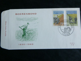 1965 1340-1341 FDC (Leuven) : " Boerenbond " - 1961-1970