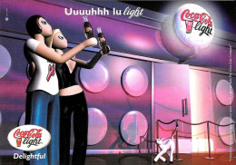 [MD5466] CPM - COCA COLA LIGHT DELIGHTFUL - PROMOCARD 3498 - PERFETTA - Non Viaggiata - Pubblicitari