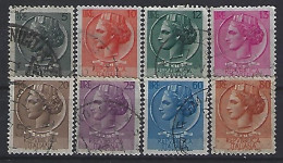 Italy 1955  Italia Turrita (o) Mi.932-939 (Wk 4) - 1946-60: Used