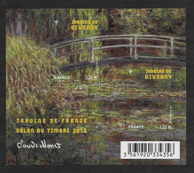 France 2010 Bloc Feuillet N° F4479 Neuf Jardins De Giverny - Mint/Hinged