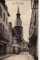 Dinan Rue Et Tour De L'horloge - Dinan