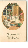 N°7522 - Carte Illustrateur - Pauli Ebner - Joyeux Noel - Angelots - Ebner, Pauli