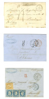 Delcampe - Lot De 3 Lettres De La Martinique. - TB. - Poste Maritime